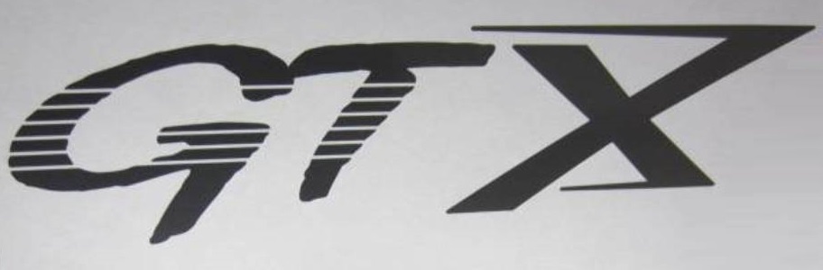 "GTX" Windshield Decal Graphic Dodge Ram - Click Image to Close